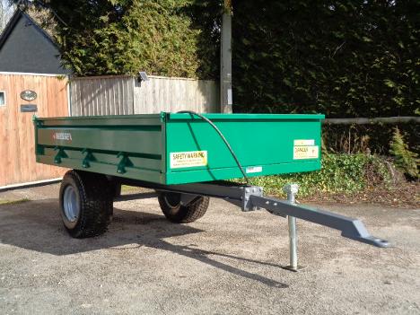 Wessex 3 tonne hydraulic tipper trailer 